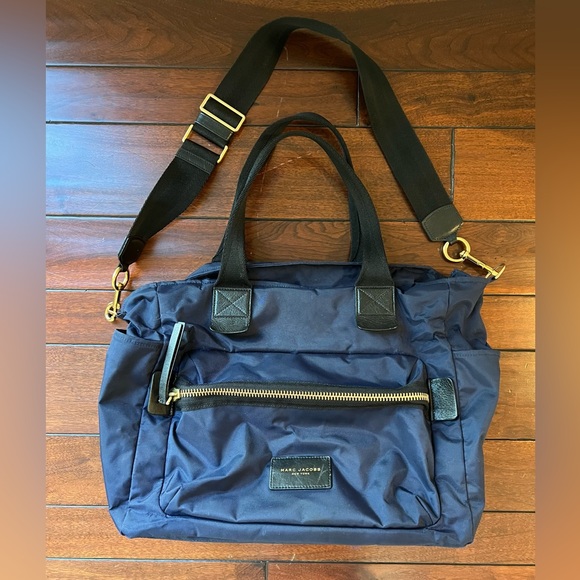 Marc Jacobs Bags Marc Jacobs Diaper Bag Navy Blue Poshmark